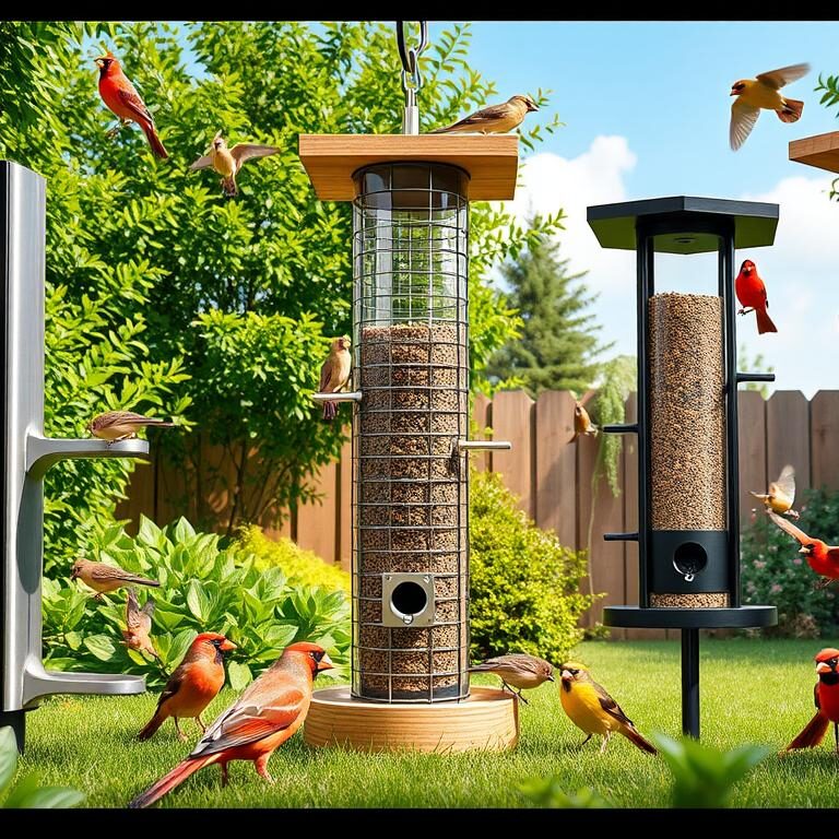 Smart bird feeders